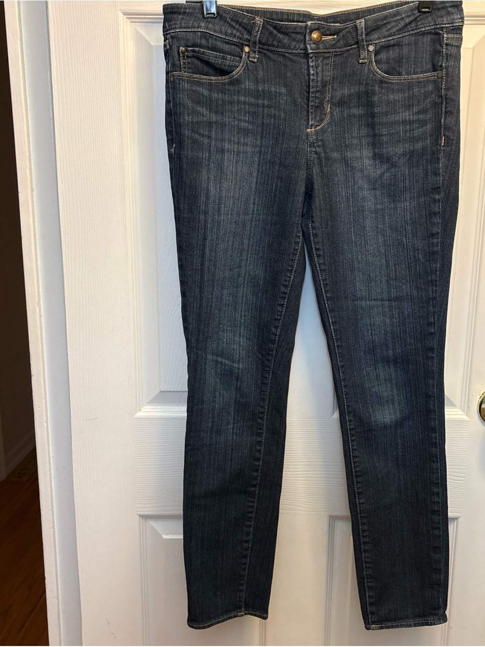 Society Skinny Jeans in Dark Blue Wash